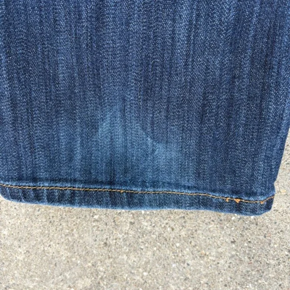 Lucky Brand 221 Original Straight Jeans Mens 34x30 Dark Wash Denim - Picture 6 of 7